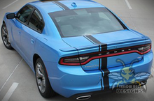 Load image into Gallery viewer, Double Racing Full Stripes Graphics Vinyl Decal Compatible with Dodge Charger 2019, 2020