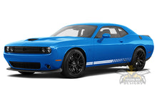 Load image into Gallery viewer, Double Thin Doors Graphics Vinyl Decals for Dodge Challenger