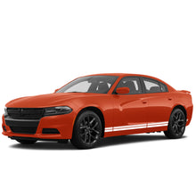 Load image into Gallery viewer, Double Thin Stripes Graphics vinyl decals for Dodge Charger