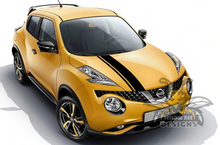 Load image into Gallery viewer, Dual Hood Stripe Graphics vinyl decals for Nissan juke