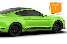 Load image into Gallery viewer, Offset Stripes Decals Graphics vinyl graphics for ford Mustang decals