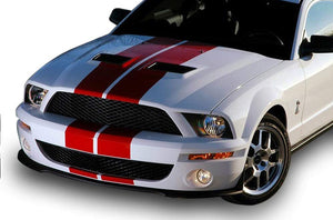 Dual Stripes Decals Graphics Vinyl Decals Compatible with Ford Mustang