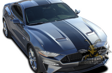 Load image into Gallery viewer, Decals Graphics vinyl for ford Mustang dual rally stripes