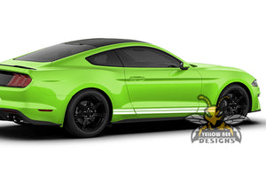 Dual Belt Lines Rocket Graphics vinyl graphics for ford Mustang decals