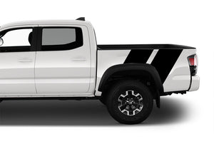 Bed Racing Dual Stripes Compatible with Toyota Tacoma