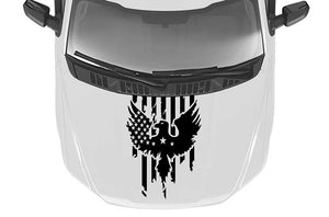 Eagle USA Hood Graphics Vinyl Decals Compatible with Ford F150