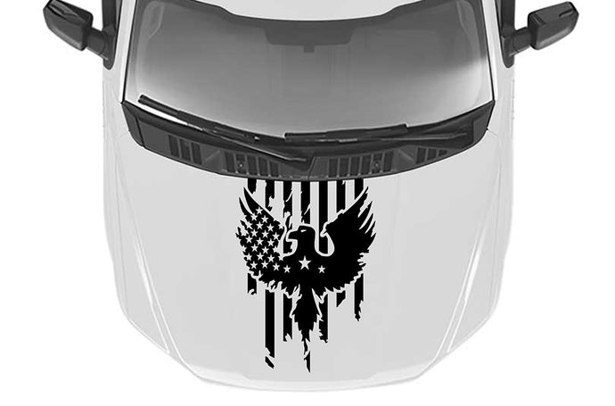 Eagle USA Hood Graphics Vinyl Decals Compatible with Ford F150