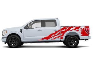 Eagle Bed Scratch Decals Compatible with Ford F150 Super Crew Cab 5.5''