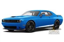 Load image into Gallery viewer, Edge Side Stripes Graphics Vinyl Decals for Dodge Challenger