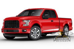 Edge Stripes Graphics decals for Ford F150 Super Crew Cab 6.5''