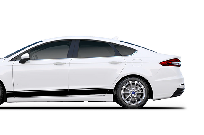 Ford Fusion Decals Belt Stripes Graphics Compatible With Ford Fusion