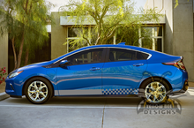 Load image into Gallery viewer, Finishing Volt Graphics Vinyl Compatible with Chevrolet volt decals