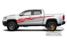 Load image into Gallery viewer, Fire Speed Graphics vinyl for Chevrolet Colorado decals