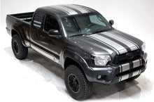 Load image into Gallery viewer, Full Racing Stripes Graphics Kit Vinyl Decal Compatible with Toyota Tacoma Double Cab