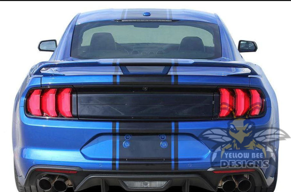 Decals Graphics vinyl graphics for ford Mustang rally stripes