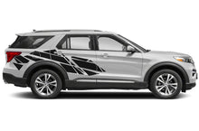 Load image into Gallery viewer, Geometric Pattern Side Graphics For Ford Explorer decals