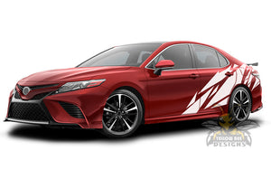 Geometric Pattern Graphics Vinyl Compatible decals for Toyota Camry