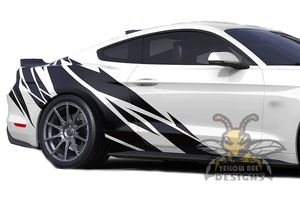 Geometric Patterns Graphics Vinyl Decals for Ford Mustang