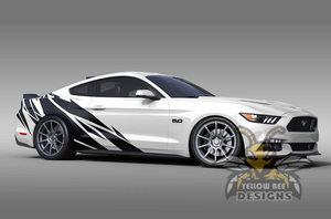 Geometric Patterns Graphics Vinyl Decals for Ford Mustang