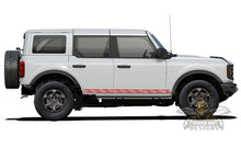 Load image into Gallery viewer, Greek Key Side Stripes Graphics Vinyl Decals for Ford bronco