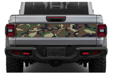 Load image into Gallery viewer, Green Army Tailgate Door Decals Vinyl Compatible with Jeep JT Gladiator 4 Door (8x53 inches)