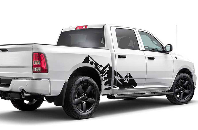 High Mountains Graphics Decals for Dodge Ram