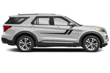 Load image into Gallery viewer, Hockey Side Stripes Vinyl Graphics For Ford Explorer