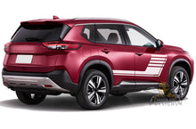 Load image into Gallery viewer, Hockey Full Door Stripes Graphics vinyl decals for Nissan Rogue