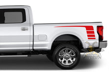 Load image into Gallery viewer, Decals For Ford F250 Hockey Side Bed Graphics Vinyl
