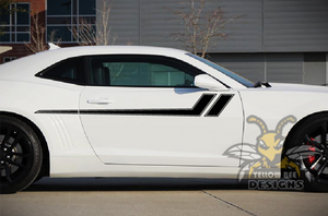 Hockey Side Graphics stripes decals for chevrolet camaro