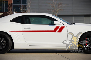 Hockey Side Graphics stripes decals for chevrolet camaro