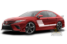 Load image into Gallery viewer, Hockey Door Stripes Graphics Vinyl Compatible decals for Toyota Camry