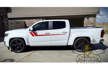 Load image into Gallery viewer, Hockey Side Stripes Graphics vinyl for decals for chevy colorado