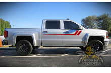 Load image into Gallery viewer, Hockey Side Stripes Graphics vinyl for Chevrolet Silverado Decals