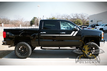 Load image into Gallery viewer, Hockey Side Stripes Graphics vinyl for Chevrolet Silverado Decals