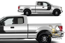 Load image into Gallery viewer, Hockey Side decals Graphics Ford F150 Super Crew Cab 6.5&#39;&#39; stripes
