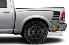 Load image into Gallery viewer, Hockey Line Bed Graphics Kit Vinyl Decal Compatible with Dodge Ram Crew Cab 1500, 2500, 3500
