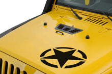 Load image into Gallery viewer, Hood Star decals JL Wrangler Hood Graphics stickers