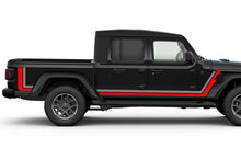Load image into Gallery viewer, Jeep JT Gladiator 4 Door Scrambler Retro Style Side Stripes for JT Gladiator