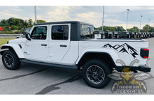 Load image into Gallery viewer, Side Mountains Graphics Stickers For Jeep Gladiator Vinyl 2020