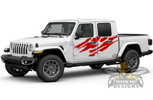 Load image into Gallery viewer, Jeep JT Gladiator 4 Door 2020 Side Scratches Decals Graphics