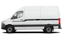 Load image into Gallery viewer, Line stripes Center Graphics Vinyl Decals Compatible with Mercedes Sprinter