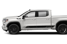 Load image into Gallery viewer, Lower Adventure Side Stripes Graphics Vinyl Decals Compatible with GMC Sierra Crew Cab