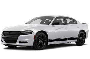 Lower Belt Vinyl Stripes decals for Dodge Charger