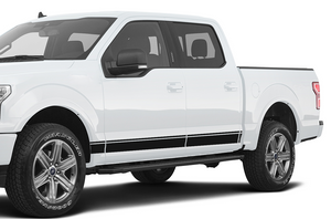 Ford F150 Stripes Lower Line Decals Graphics Compatible With F150