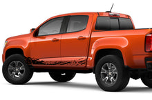 Load image into Gallery viewer, Lower Mud Splash Graphics Vinyl Decals Compatible with Chevrolet Colorado Crew Cab