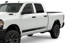 Load image into Gallery viewer, Lower Rocker Stripes Graphics Kit Vinyl Decal Compatible with Dodge Ram 2500 Crew Cab