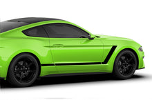 Load image into Gallery viewer, GT Lower Rocker Stripes Graphics Vinyl Decals Compatible with Ford Mustang