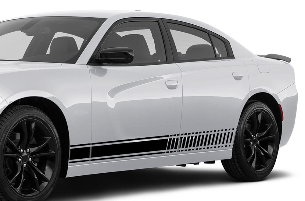 Lower Side Decals for Dodge Charger 2019 Stripes, Charger Vinyl