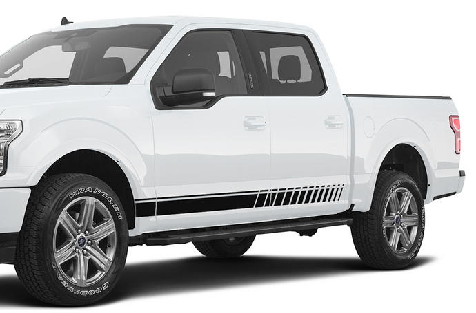 Ford F150 Decals Lower Stripes Graphics Vinyl Compatible With F150.